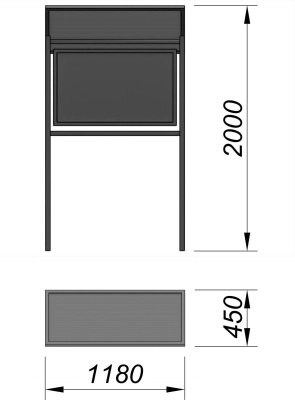 Информационный стенд МАФ 6006 в Ямало-Ненецком АО