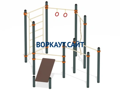 Спортивный комплекс воркаут ВС-49 в Ямало-Ненецком АО